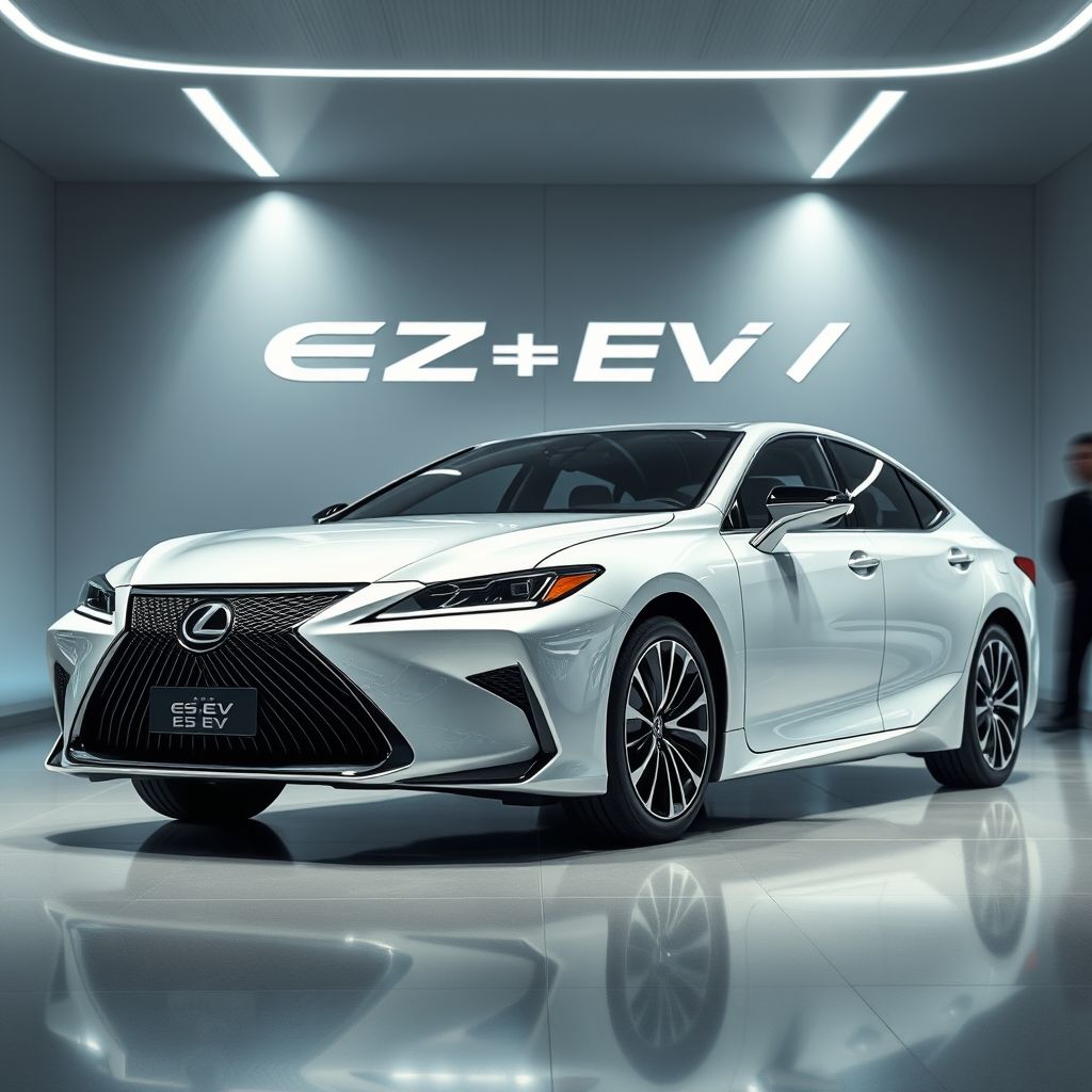 ครั้งแรกของโลกกับ Lexus ES EV ที่งาน Shanghai Auto Show 2025!